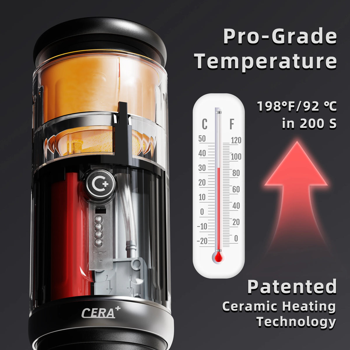 Ceraslim Machine Cerapresso Portable Espresso Machine (Cosmo Gray) – Cera+