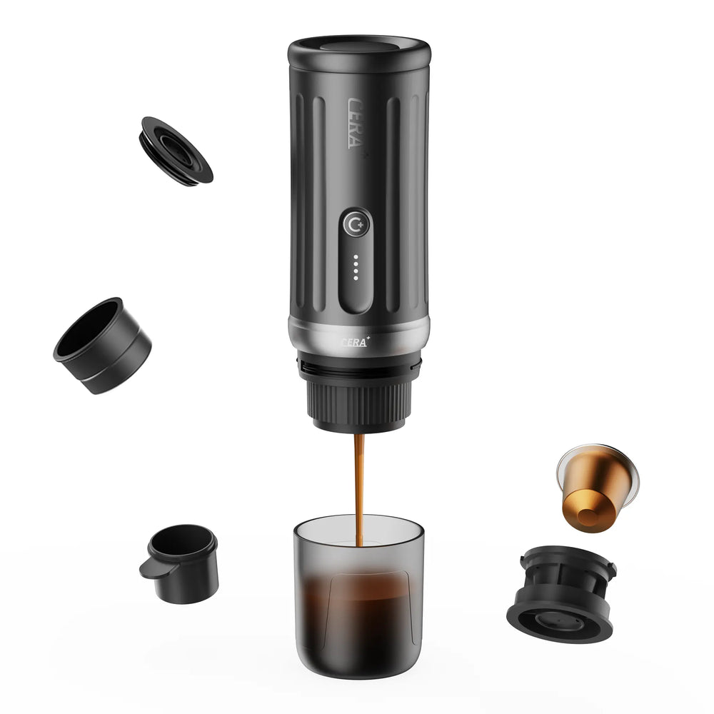 Macchina per caffè espresso portatile Cerapresso (Cosmo Gray)